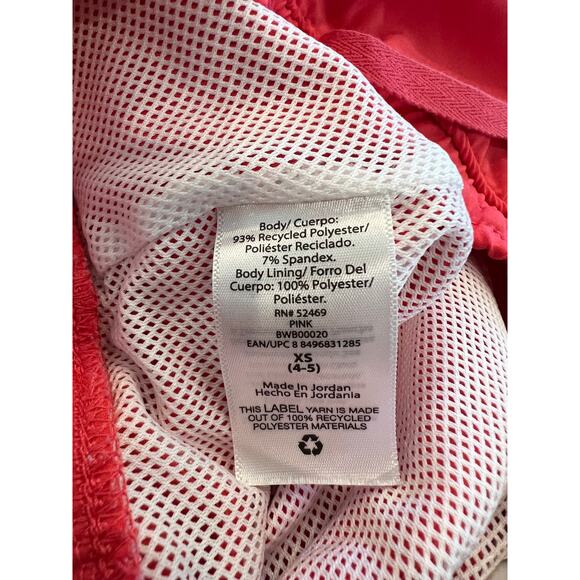 Free Assembly Boys Swim Trunks Red Size XS (4/5) Mesh Lined Drawstring Waist - Picture 5 of 6